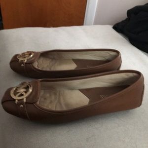 Michael Kors Shoes - Michael Kors tan leather moccasins Michael Kors Shoes - Michael Kors tan leather moccasins